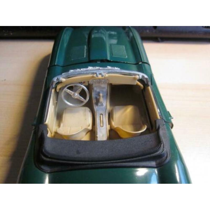 Jaguar XK E Type 4.2 Cabrio groen Tonka Polistil schaal 1:16