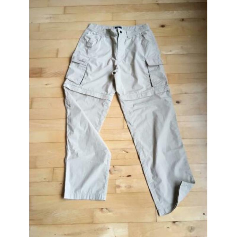 Nomad afritsbroek heren beige maat s
