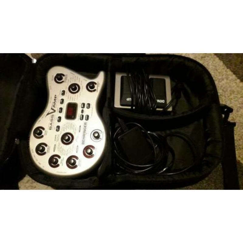 Behringer Bass Vamp (V-amp) effecten voor basgitaar