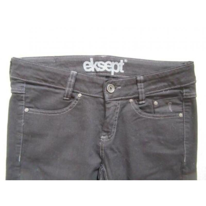 M16 NIEUW!! skinny jeans broek EKSEPT zwart W 27 = 36