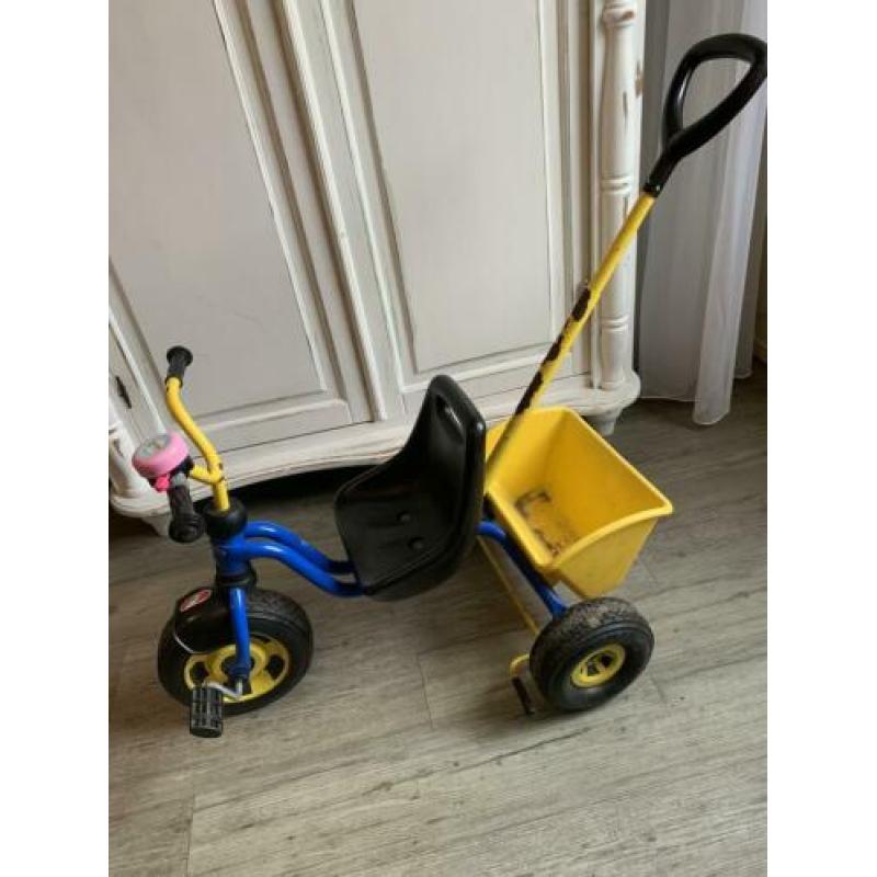 Puky driewieler met duwstang