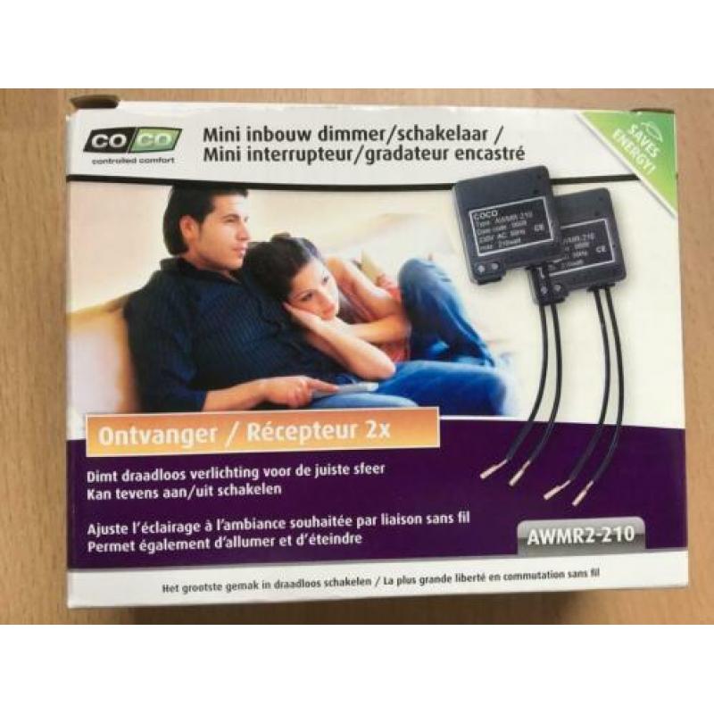 Te koop: HomeWizard incl. Heatlink, en extra schakelaars