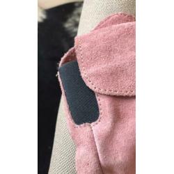 Roze laarzen 39 western suède stoer