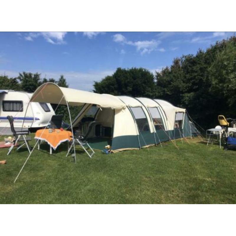 6 persoons tunnel tent