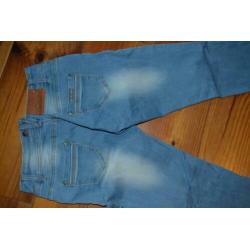 lichte jeans met bretels van monday denim m/38 - r38