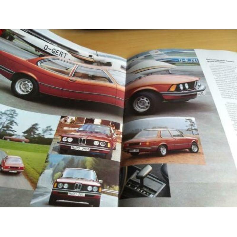 1976 mooie folder BMW 3 serie bmw e21 IZGST