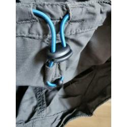 Peak Performance Lange grijze Outdoor Broek Mt L Blauwe rits