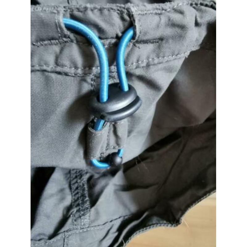 Peak Performance Lange grijze Outdoor Broek Mt L Blauwe rits