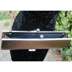 Brons kleurig handtasje