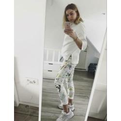 Vanilia jeans wit kleuren 36 S