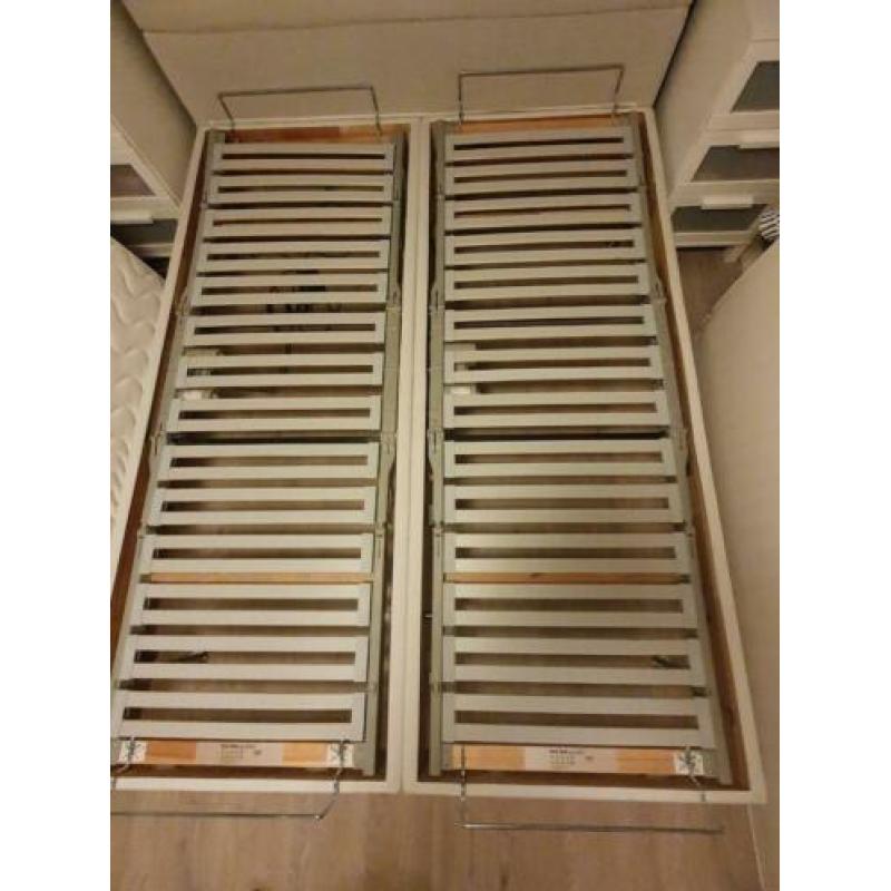 Electrisch verstelbaar bed, 2x 80cm breed