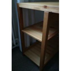 Massief grenen bureau