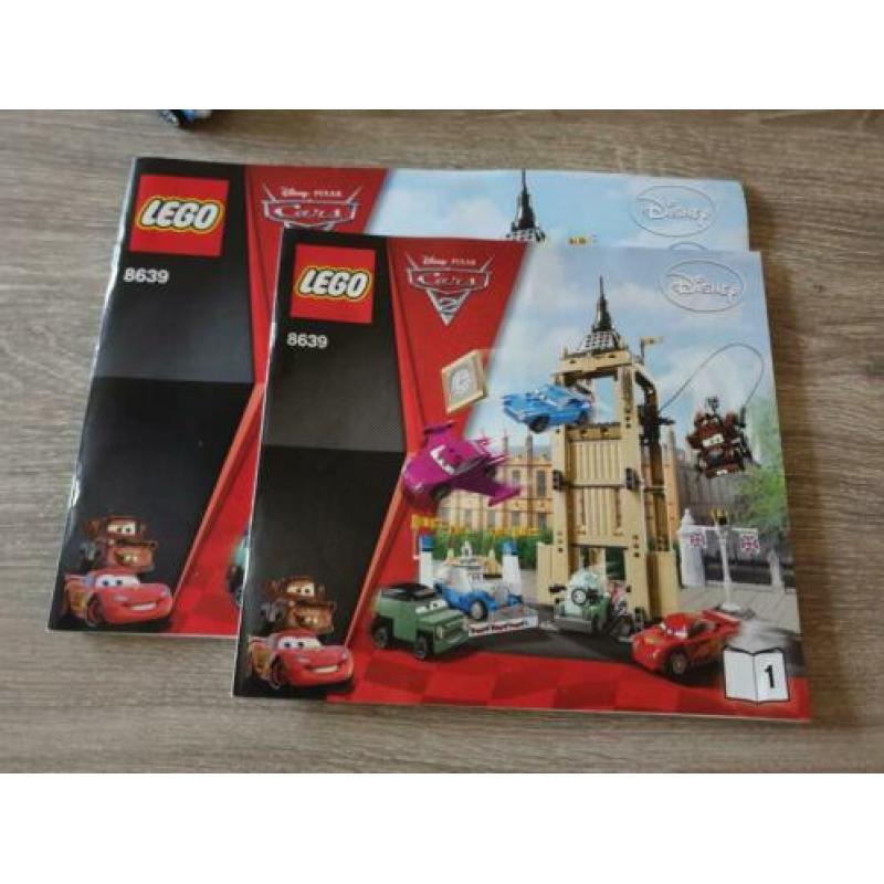 Lego Cars set 8639 Big Bentley Bust Out: Compleet
