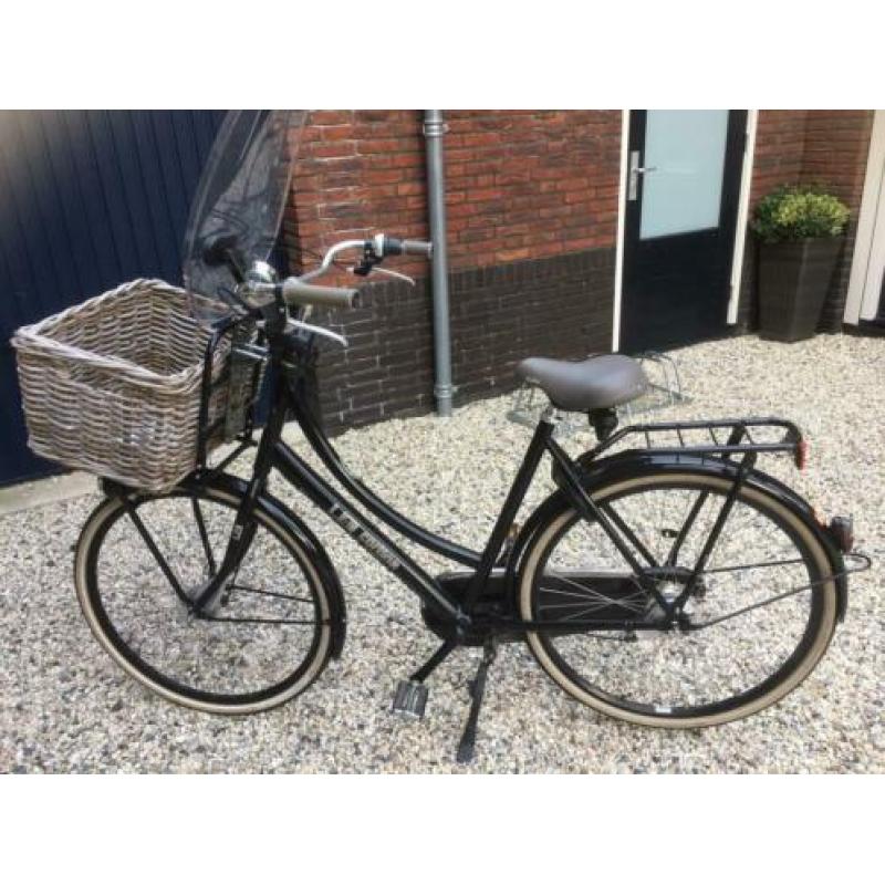 Cortina u4 damesfiets 58 inch zwart