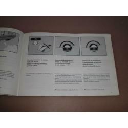 Handleiding/ instructieboekje Opel Corsa/ 1988