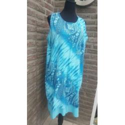 Blauwe jurk maat l/xl
