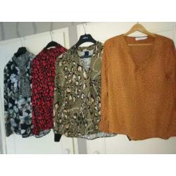 Diverse prachtige blouses maat 40