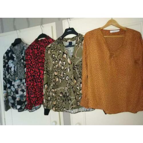 Diverse prachtige blouses maat 40