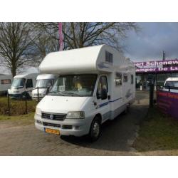 Adria Coral met frans bed mag ook in de verhuur blijven !!!