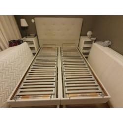 Electrisch verstelbaar bed, 2x 80cm breed