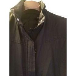 Mooie zwarte jas H&M met rits 42
