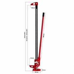 Krik "High-Lift" | 3 ton | Tot 135 cm