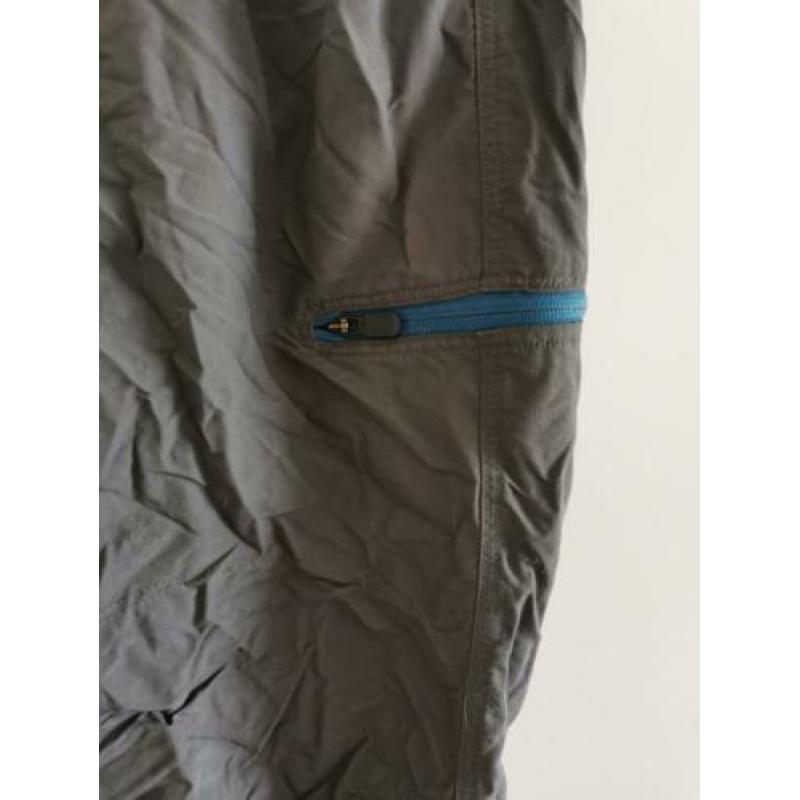 Peak Performance Lange grijze Outdoor Broek Mt L Blauwe rits