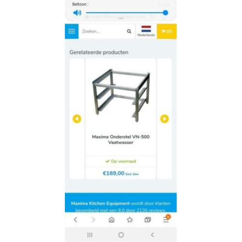 RVS vaatwasser