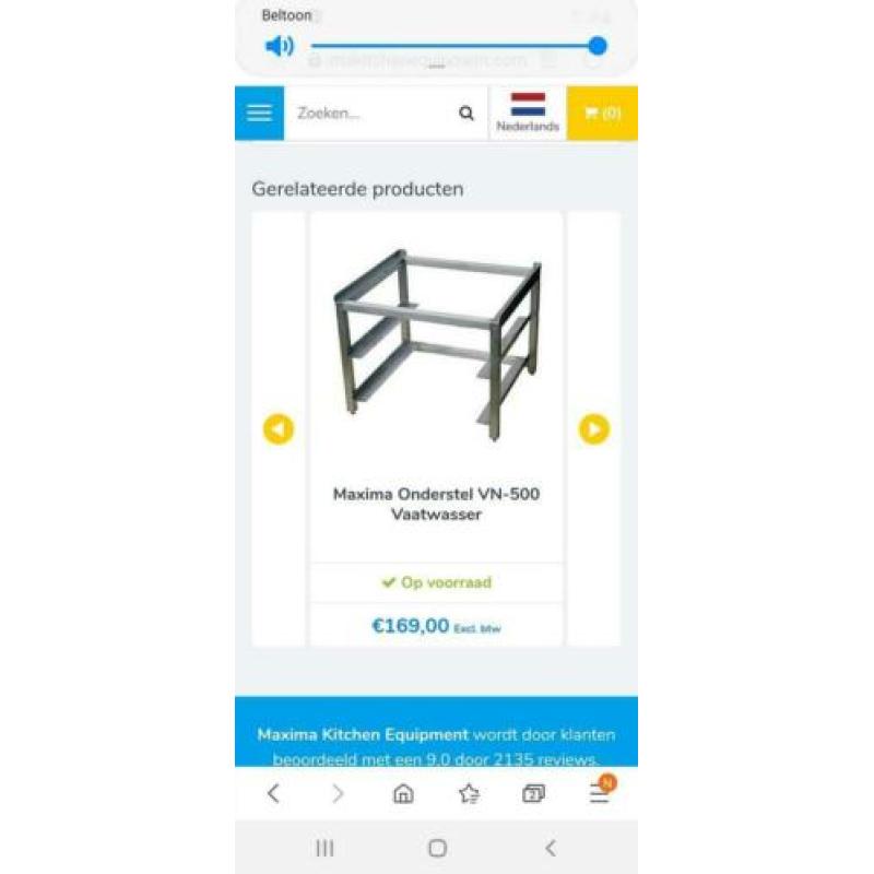RVS vaatwasser