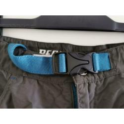 Peak Performance Lange grijze Outdoor Broek Mt L Blauwe rits