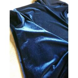 Nieuwe blauwe costes suède look jurk, maat xl