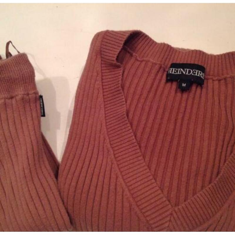 Reinders twinset bruin M
