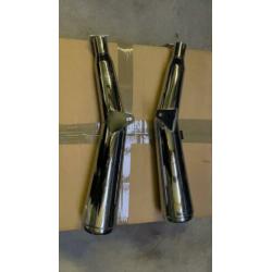 Honda VF750s nieuwe set uitlaatdempers