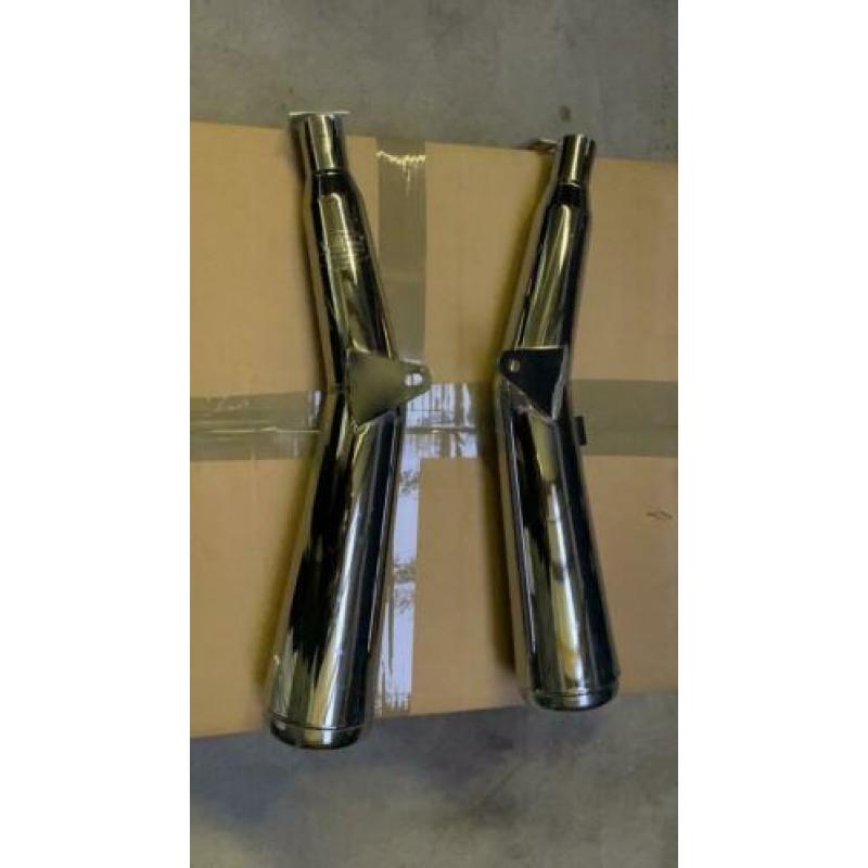 Honda VF750s nieuwe set uitlaatdempers