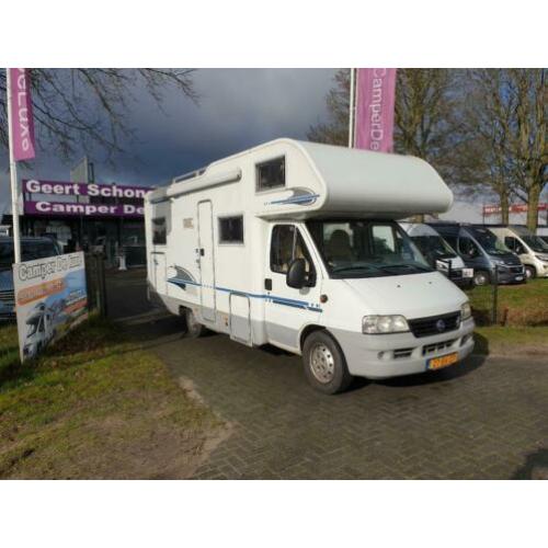 Adria Coral met frans bed mag ook in de verhuur blijven !!!