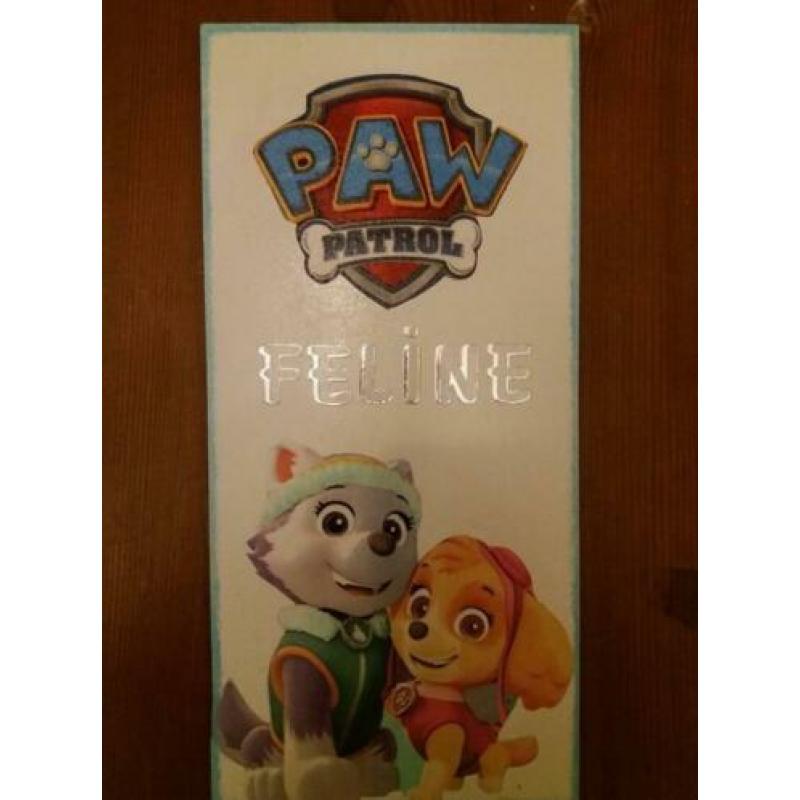Lamp Hanglamp Stalamp Naambordje Paw Patrol