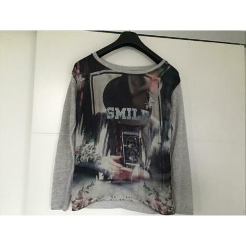 Mooi shirt met opdruk mt M