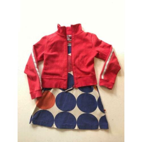 Bengh bolletjes jurk met vest.