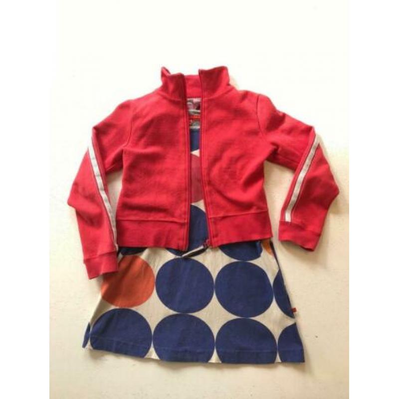 Bengh bolletjes jurk met vest.