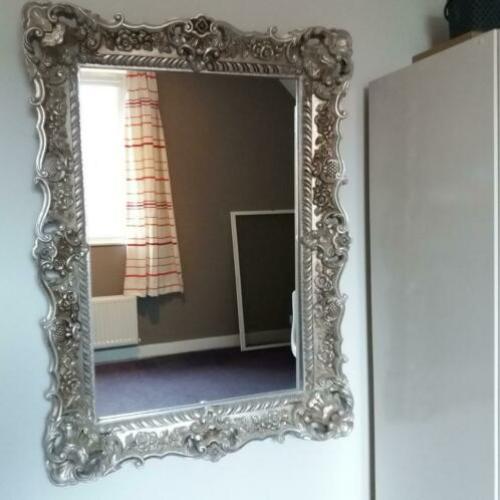 Spiegel prinses prinsessen brocante 1.13m hoog x 0.82m breed
