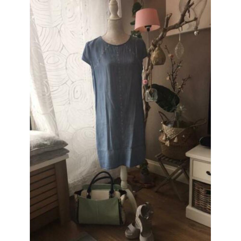 Zomer jeans jurk. Maat 38