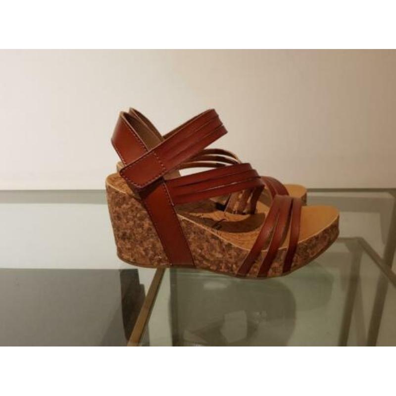 Sleehakken sandalen - mt 5 (38)
