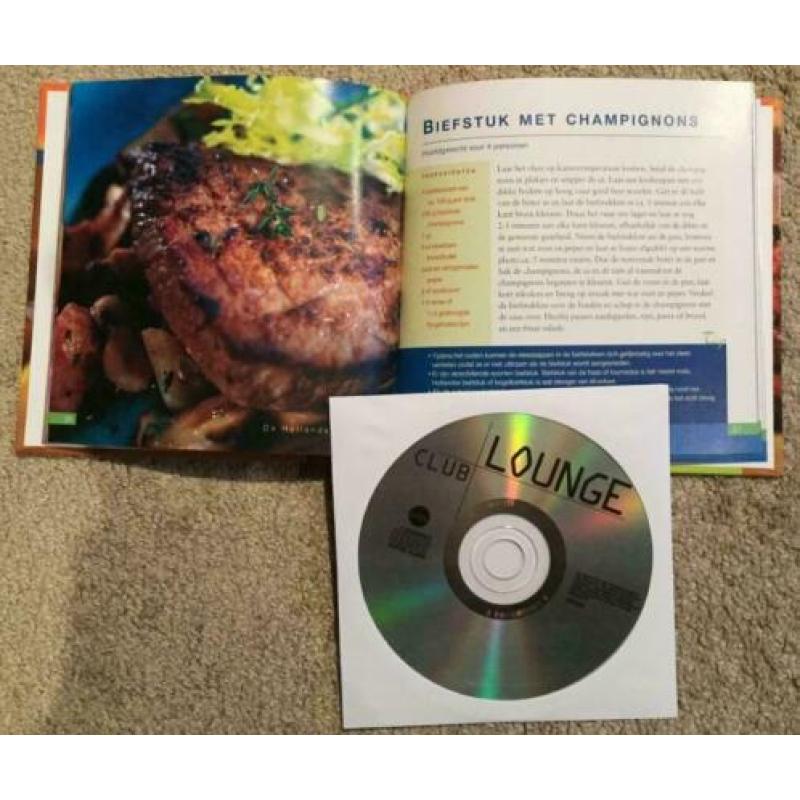 Boek : De Hollandse Keuken + Een Muziek Cd