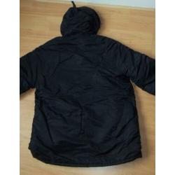 Parka N3B Jas Leger Model US Army Legerjas Zwart NIEUW