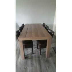 Woonkamerset compleet/ tafel - tv meubel - eettafel