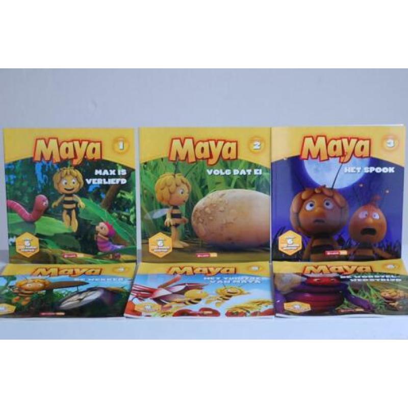 6 Maya de bij en 5 Wickie de viking boeken