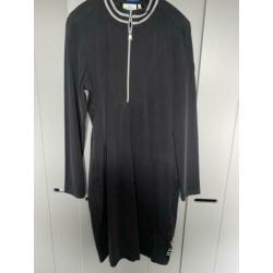 Hv polo jurk blauw maat 44