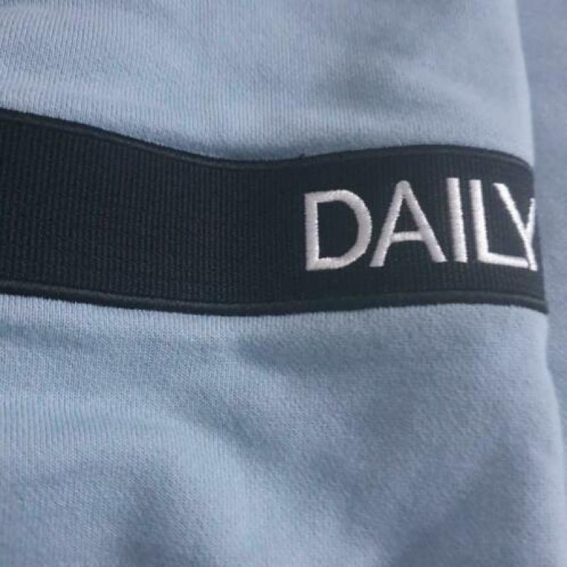 Daily paper hoodie lichtblauw maat S