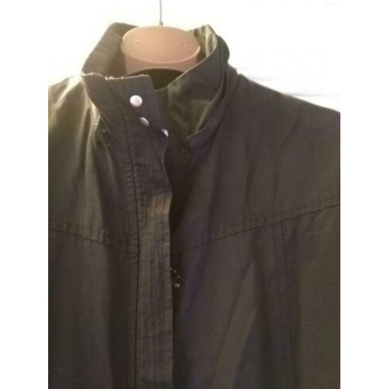 Mooie zwarte jas H&M met rits 42