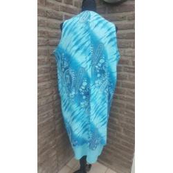 Blauwe jurk maat l/xl